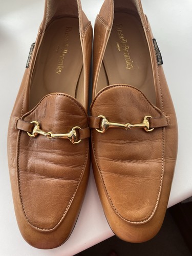 Russell bromley tan loafers - russell,