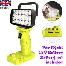 For Ryobi 18V Battery LED Work