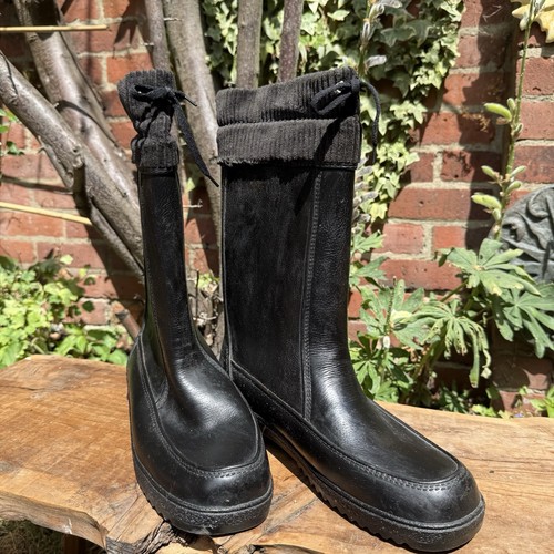 Vintage derri boots black size - vintage,
