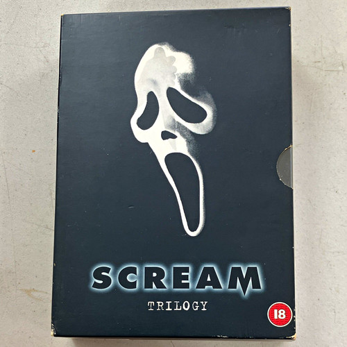 Scream trilogy dvd box - scream,
