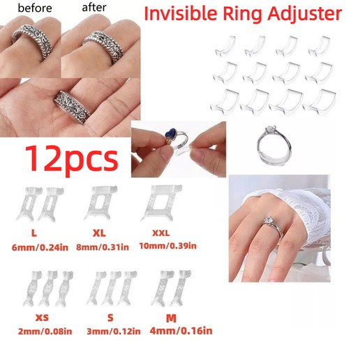 12pcs ring size reducer - 12pcs,