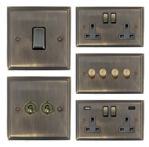 Victorian antique brass - g&h,