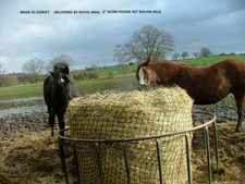 Large Round Bale Net Field