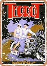 METAL SIGN - 1934 Terrot
