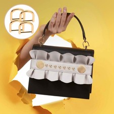  4 Pcs Purse Making D Ring Bag