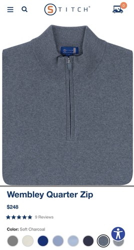 Stitch wembley merino zegna - wembley, merino/zegna