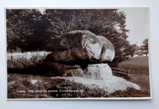 Postcard - The Chiding Stone Chiddingstone Kent