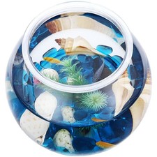 Round Fish Bowl Aquarium Tank
