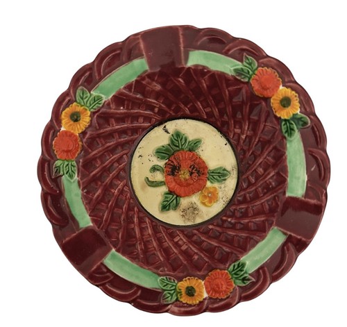Marutomoware maroon basket - maroon,