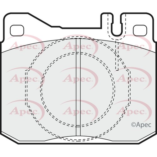 Brake pads set - brake, for