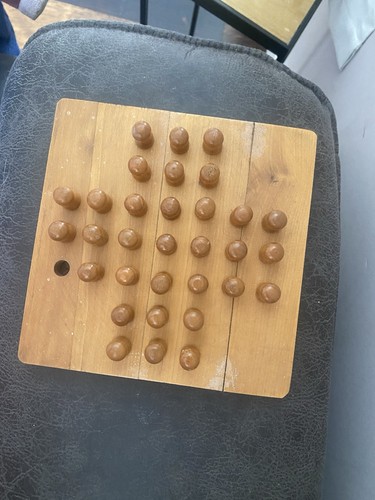 Solitaire board game 15cm - board,