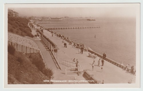 Lowestoft new promenade south - new, promenade,