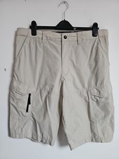 M&S Beige Cargo Shorts Holiday