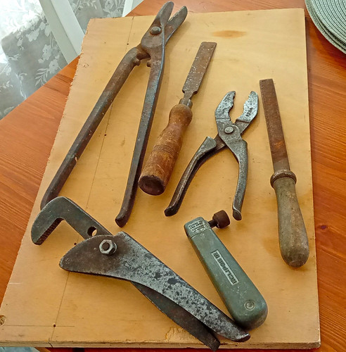 Collection old vintage hand - of,