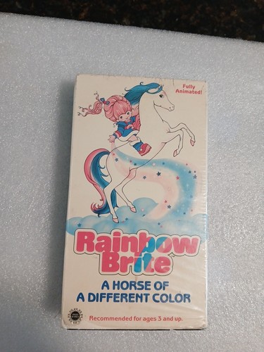 Vintage rainbow brite - rainbow, vhs