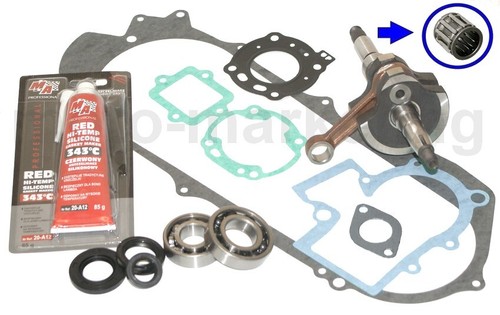 Crankshaft gasket engine set - crankshaft,