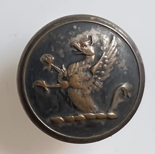 Antique livery button rampant - antique,