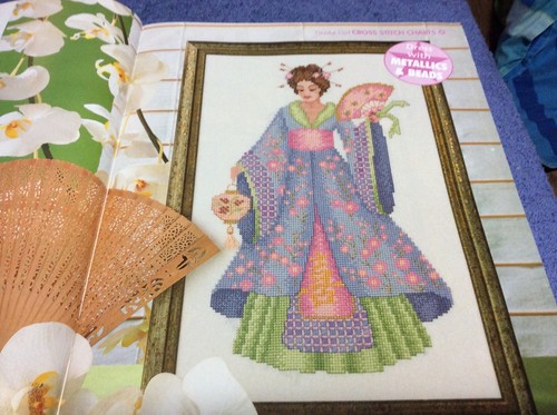 Geisha girl cross - (f97), stitch