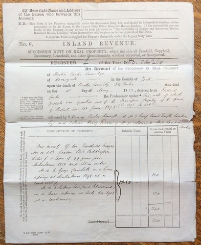Inland revenue legacy - legacy, &