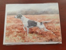 English Pointer greetings card