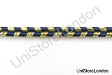 Braid Gold Mylar & Dark Blue