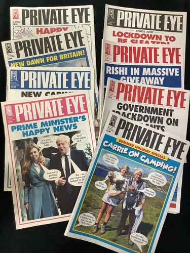 Private eye magazines - eye,