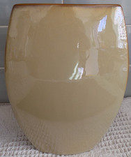 Large Beige Brown Vintage