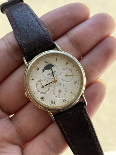 Rare 1988 accurist moonphase - 1988,