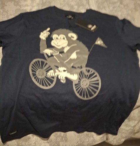 Funny navy cheeky monkey - cheeky,