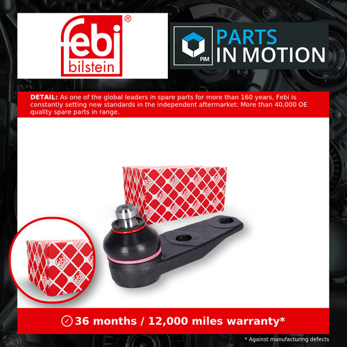 Ball joint lower 06952 - ball, febi