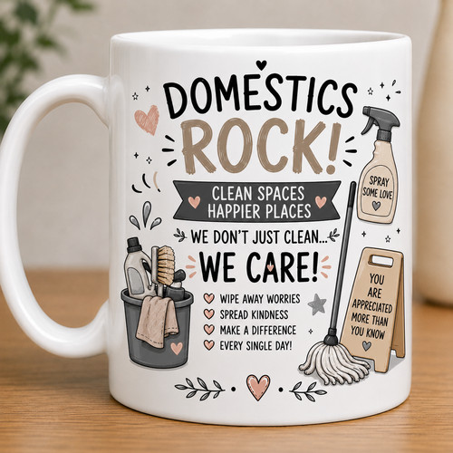 Domestic staff mug domestics - domestic,