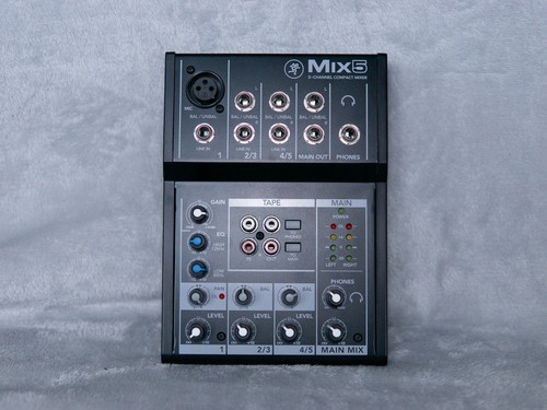 Mackie mix5 channel - mackie, 5-channel