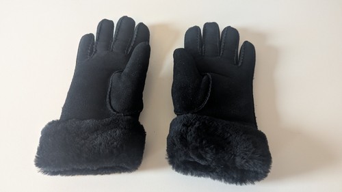 Ugg black suede - ugg, sheepskin