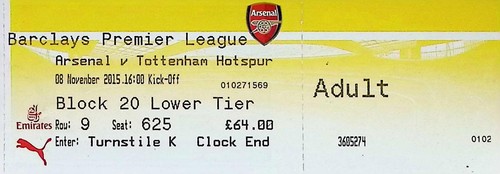 Arsenal tottenham hotspur - tottenham,