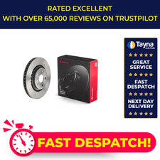 2x Brake Discs Pair Vented