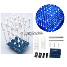 DIY Kit Blue 4X4X4 3D Light
