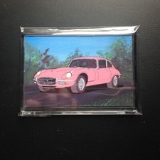 Jaguar E Type coupe clear