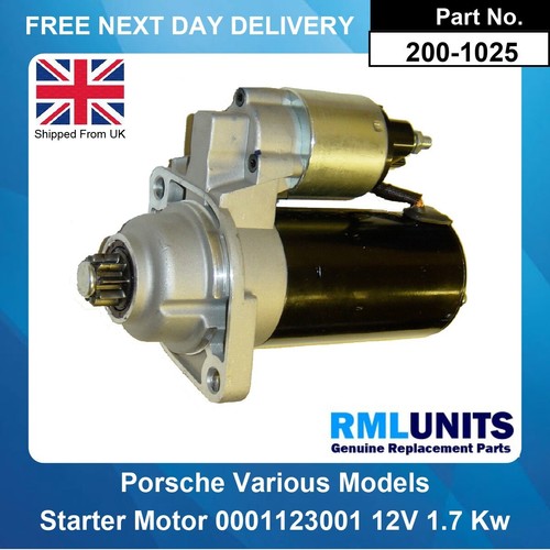 Starter motor for porsche - starter,