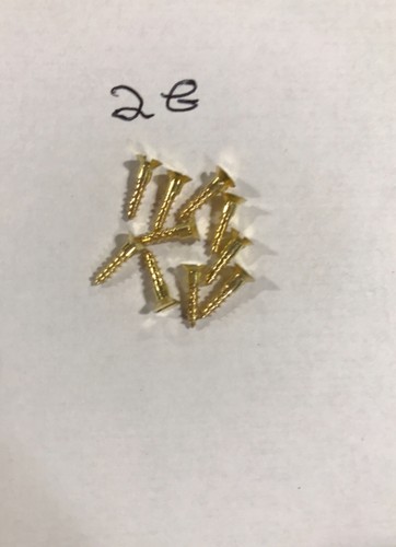 Tiny brass countersunk wood - tiny,