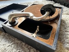 Rare Vintage Old Classic Car Upcycle Portable Gramophone Spares Film Display