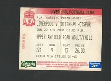 Liverpool v Tottenham Hotspur