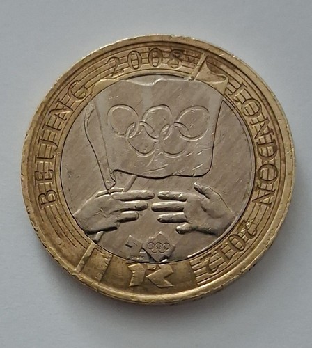 2008 two pounds - coin, olympic