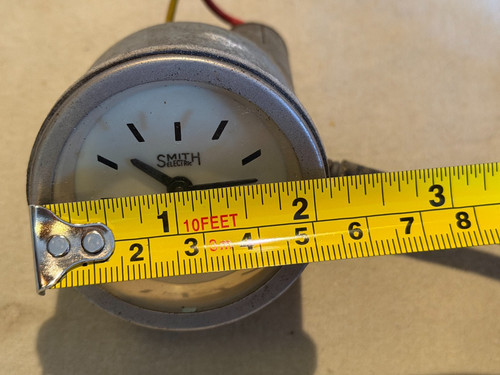 Vintage dashboard car clock - dashboard,