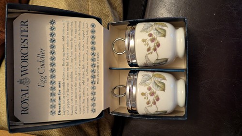 Royal worcester double egg - royal,