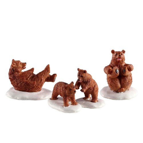 Lemax figurines bear family - -,
