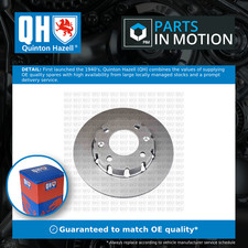2x Brake Discs Pair Solid fits