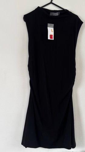 Primark black ruched bodycon - primark,