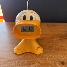 Vintage 1980s Duck Radio Alarm Clock Working