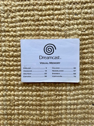 Sega dreamcast visual memory - visual,