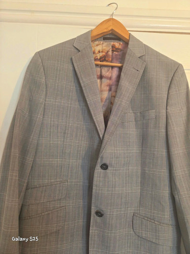 Ted baker grey check suit - grey,